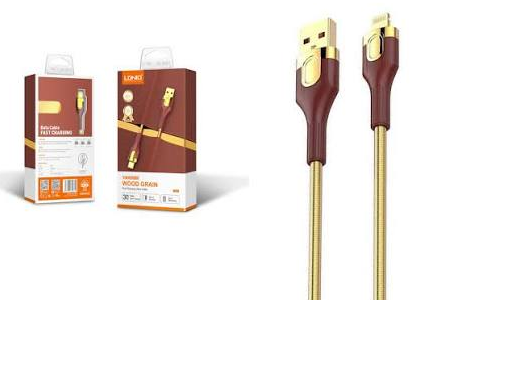Cable sạc USB -> Type-C (30W) 2m LS862 LDNIO